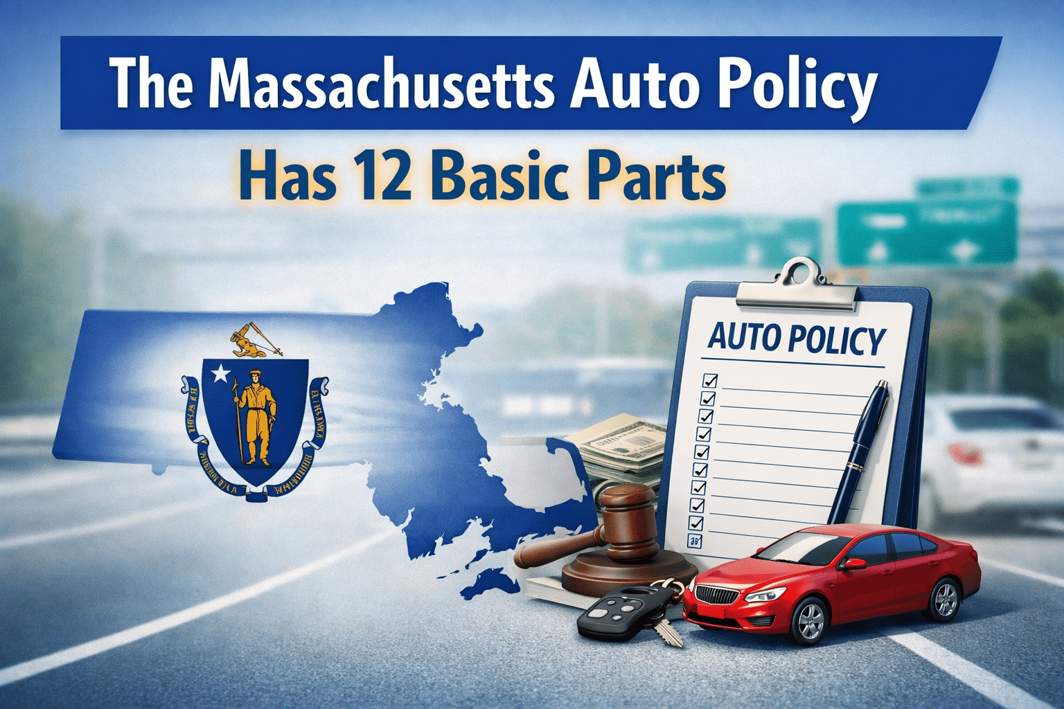 The Massachusetts Auto Policy Has 12 Basic Parts
